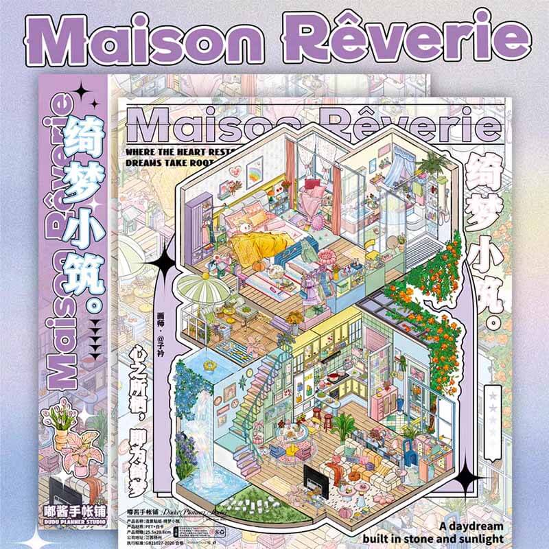 Woodland Haven DIY 3D Scene Stickers 2 Cute Scenes(xL)