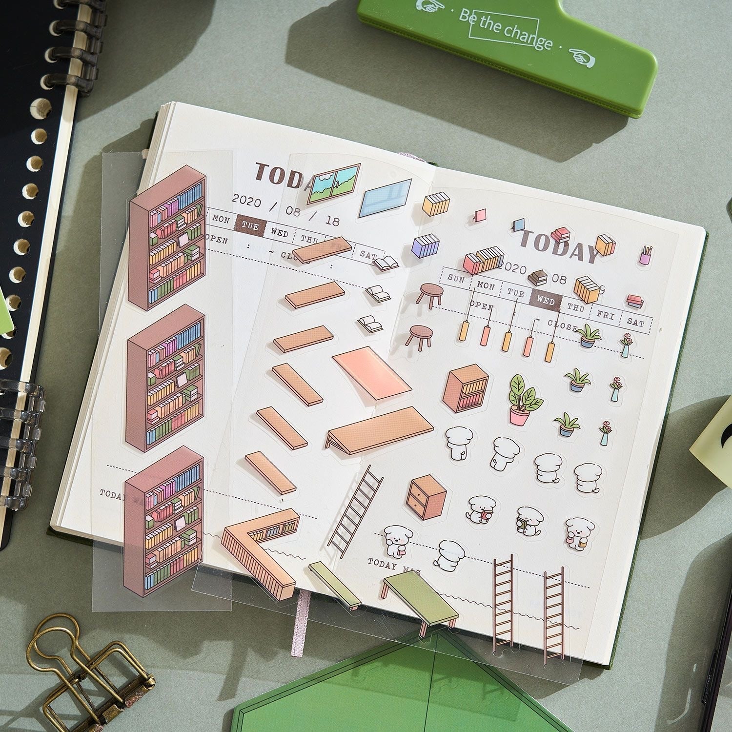 Our Little World DIY 3D Scene Stickers 4 Cute Miniature Scenes