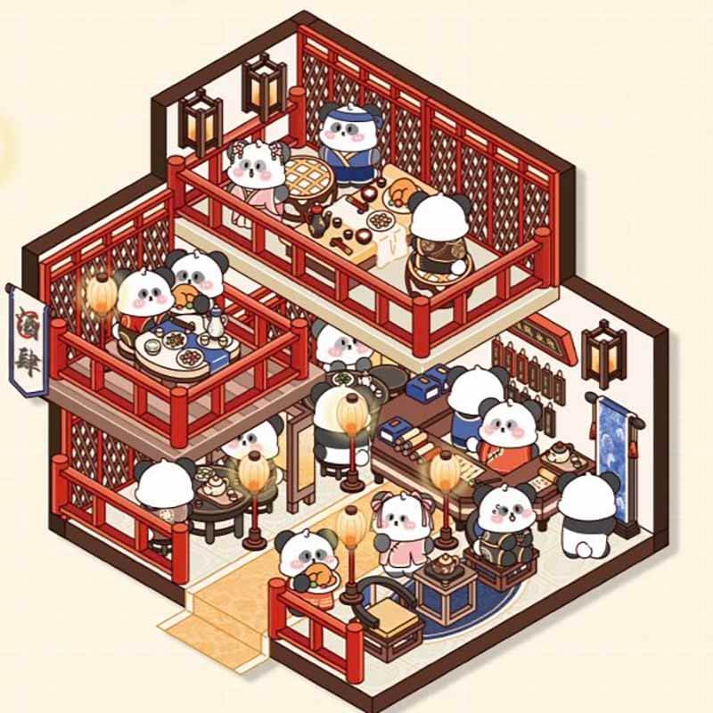 Cosmic Fairytale DIY 3D Scene Stickers 4 Cute Miniature Scenes