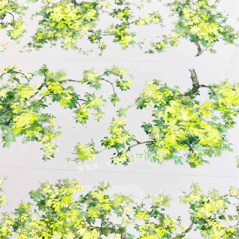 Lush Canopy PET Journaling Scene Tape