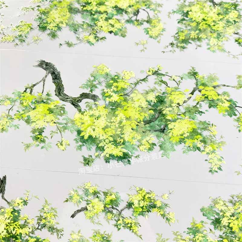Lush Canopy PET Journaling Scene Tape