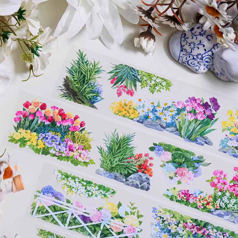 Pastoral Landscape PET Journaling Scene Tape
