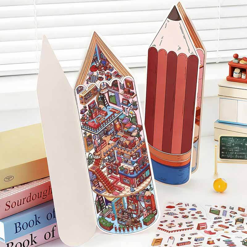 Giant Life DIY 3D Sticker 2 Cute Miniature Scenes(L)