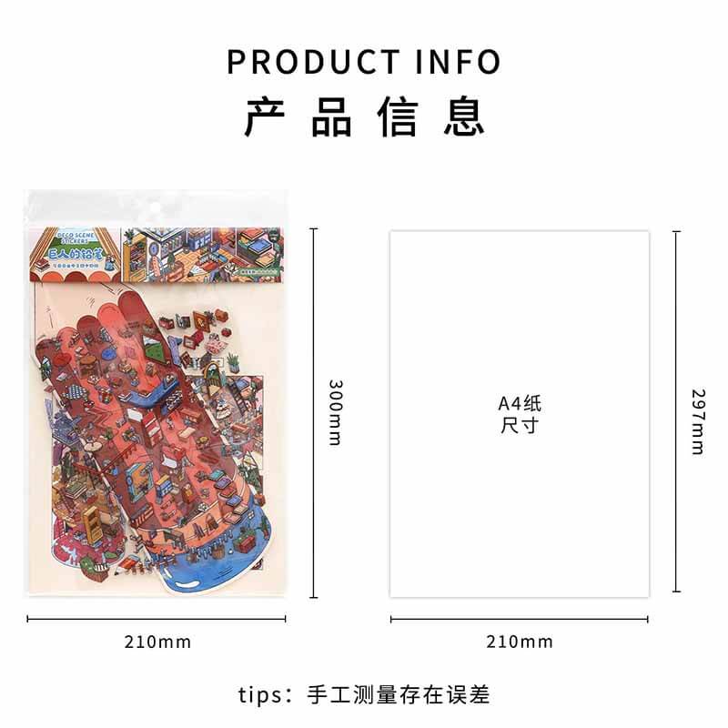 Giant Life DIY 3D Sticker 2 Cute Miniature Scenes(L)