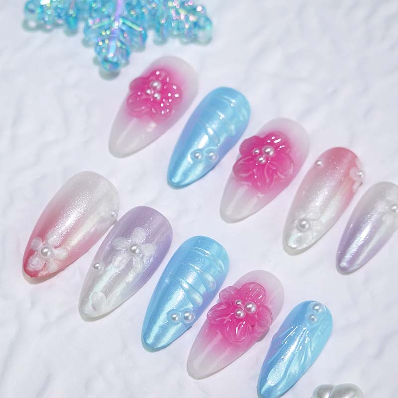 Art Garden Press On Nails Color Clash 22