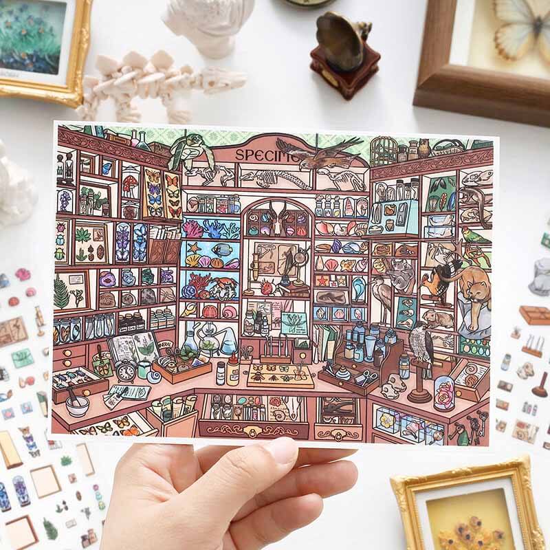 Time Atelier DIY 3D Scene Stickers 4 Cute Miniature Scenes(S)