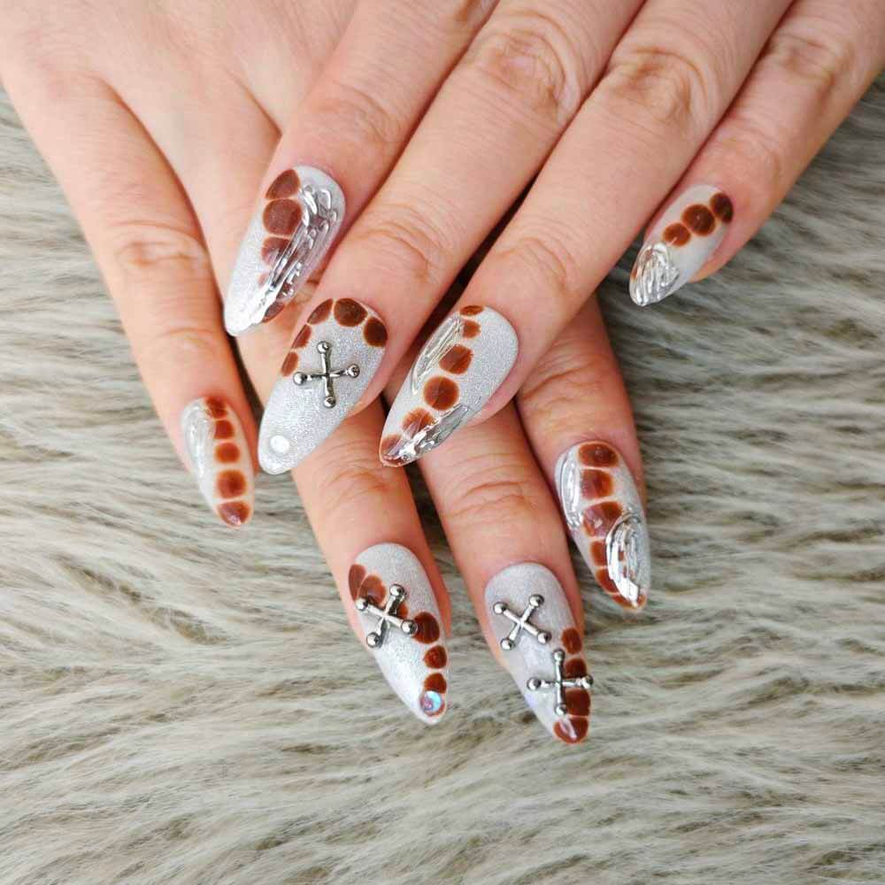 Art Garden Press On Nails Alluring Scales 67