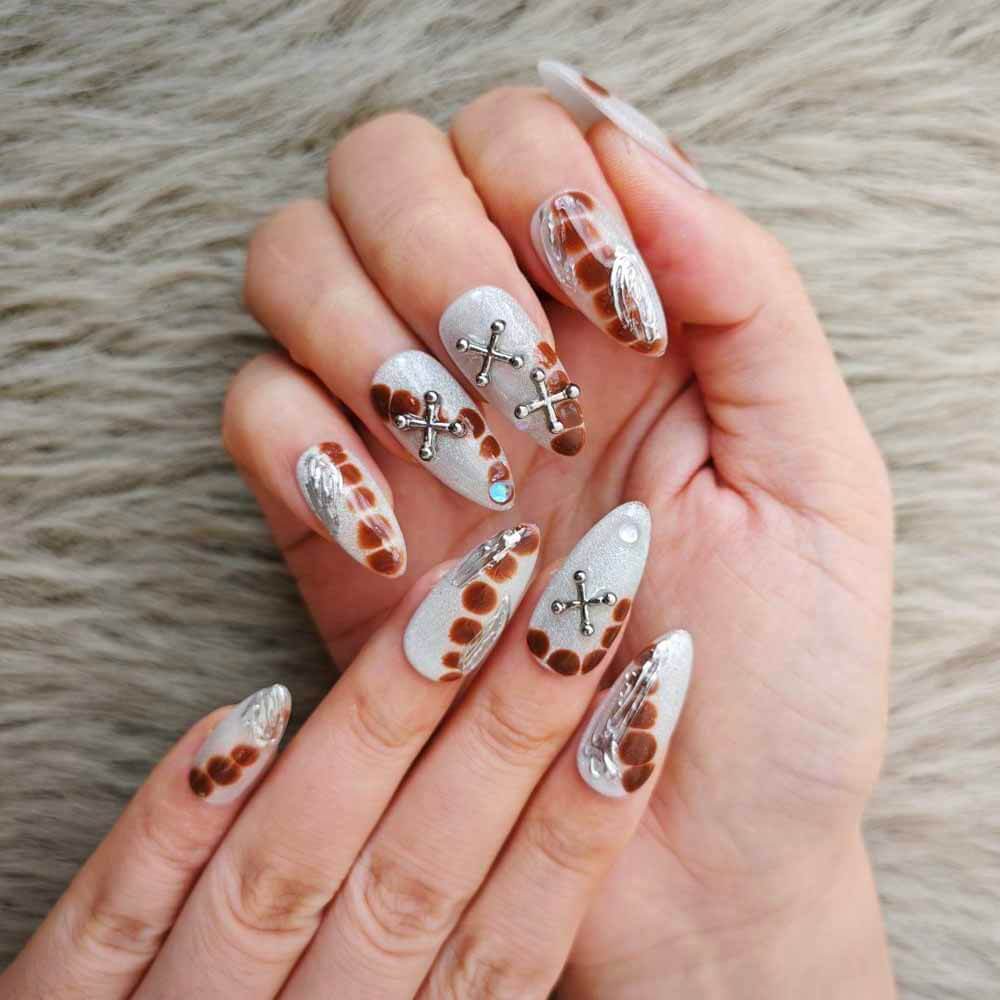 Art Garden Press On Nails Alluring Scales 67