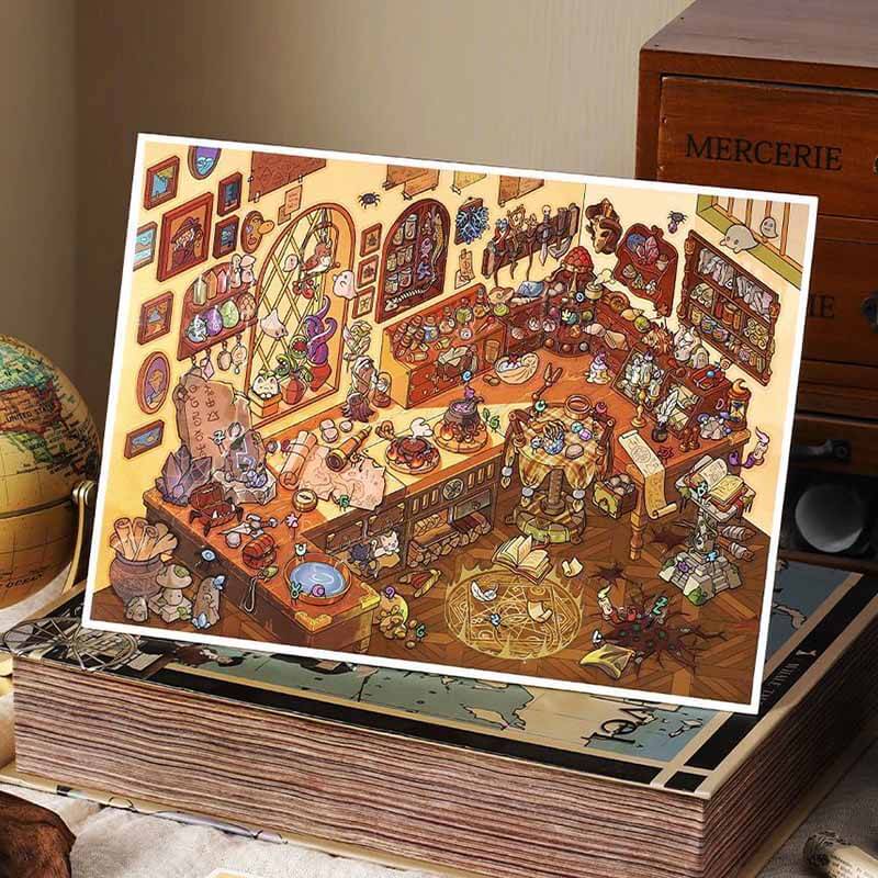 Apocalypse Adventure DIY 3D Scene Stickers 2 Cute Miniature Scenes(L)