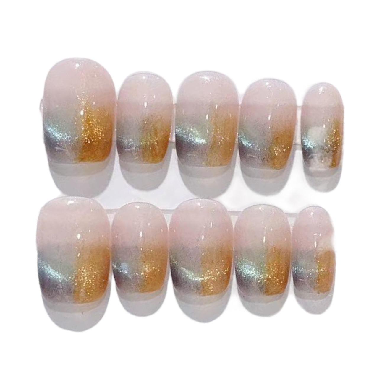 Art Garden Press On Nails Glam Cat Beauty Art Garden