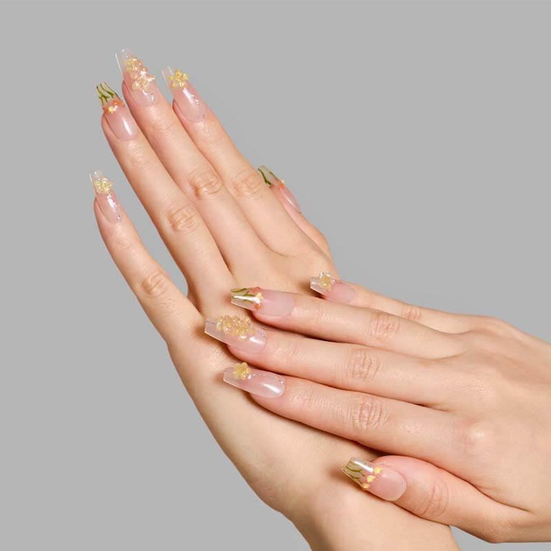 Art Garden Press On Nails Luminous Bloom Beauty Art Garden