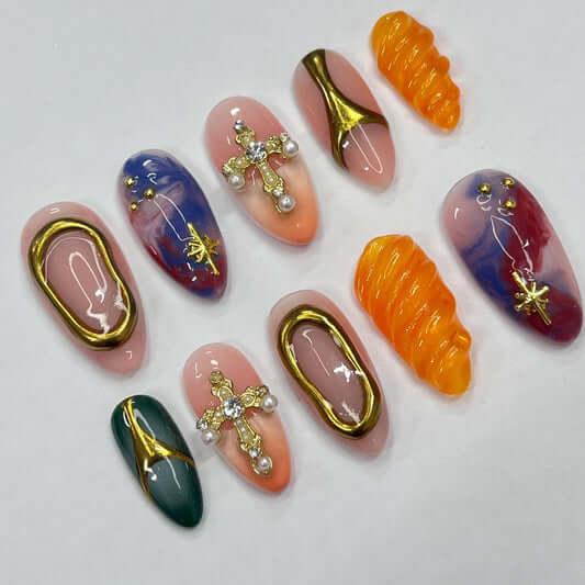 Art Garden Press On Nails Mix & Match Freestyle Beauty Art Garden