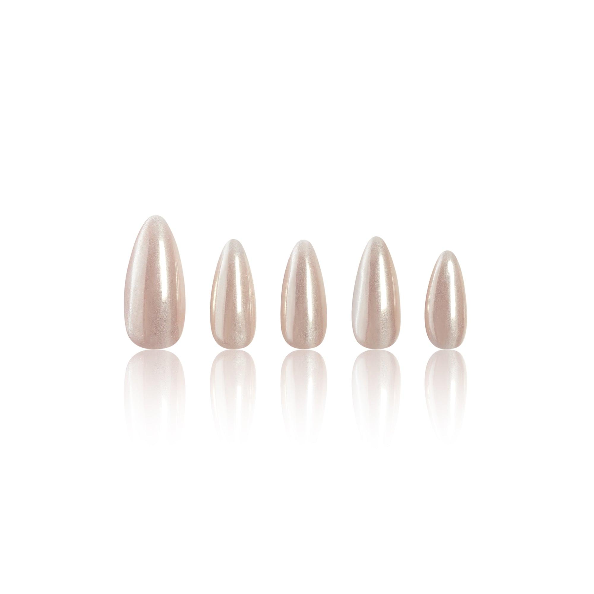 Art Garden Press On Nails Nude Glit Beauty Art Garden
