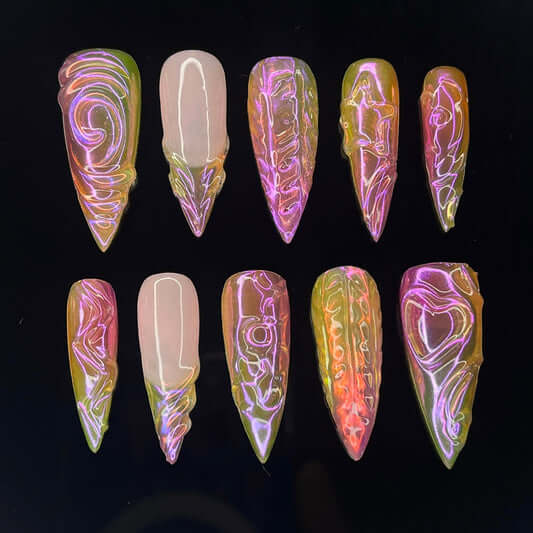 Art Garden Press On Nails Twilight Beauty Art Garden