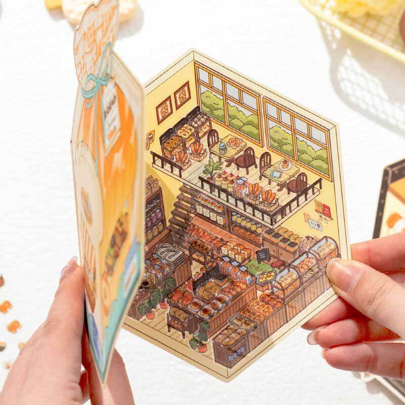Baked Bliss DIY 3D Scene Stickers 2 Cute Miniature Scenes(S)
