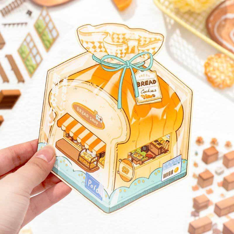 Baked Bliss DIY 3D Scene Stickers 2 Cute Miniature Scenes(S)