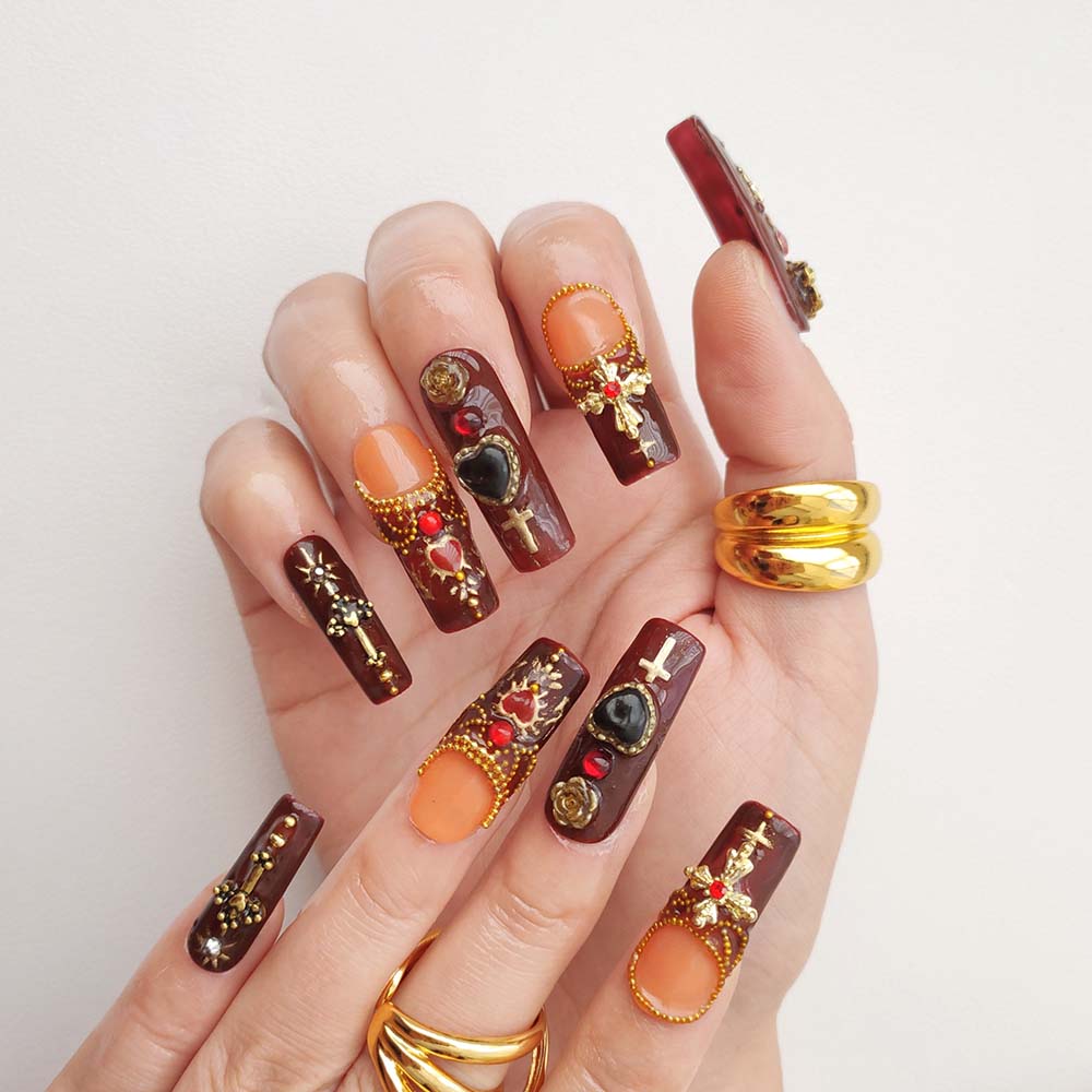Art Garden Press On Nails Baroque Fantasia 171