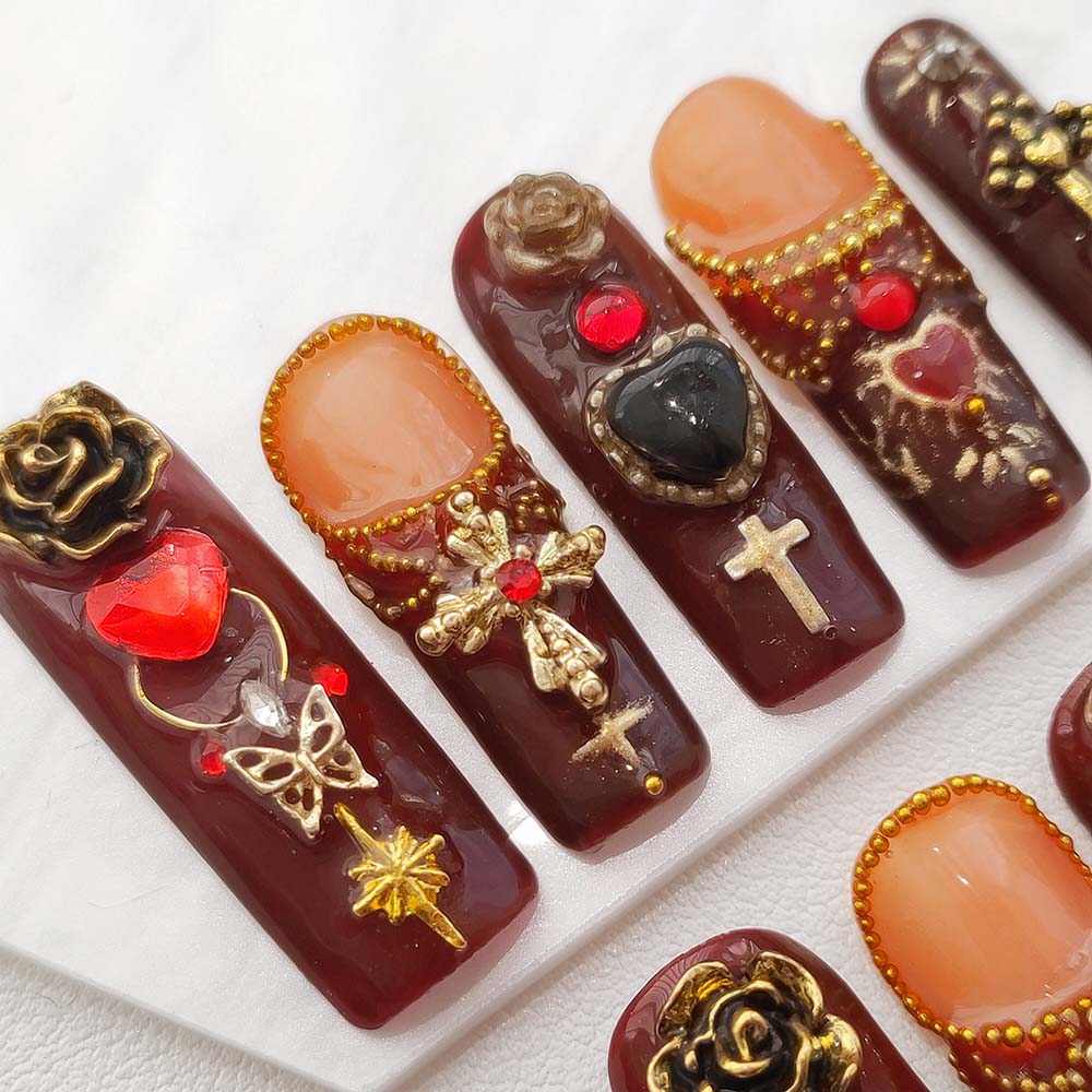 Art Garden Press On Nails Baroque Fantasia 171