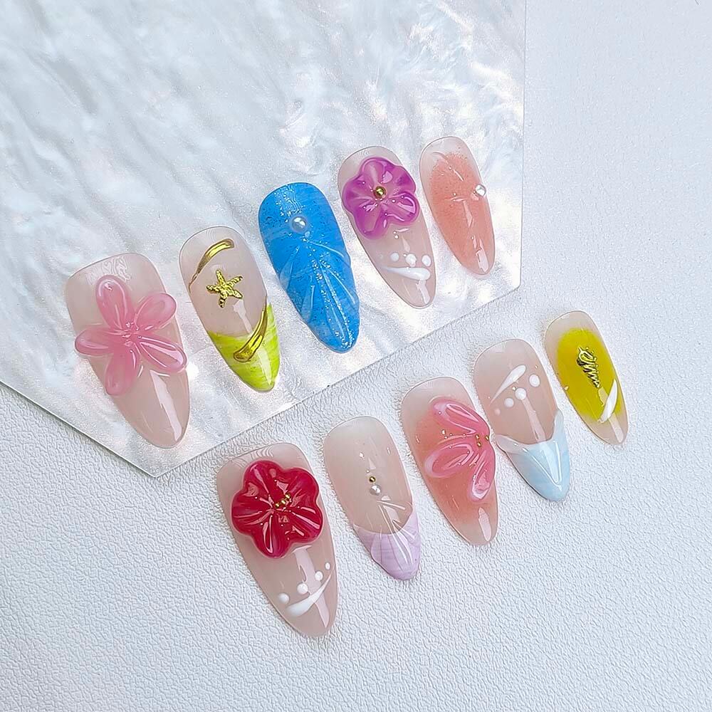 Beauty Art Garden Press On Nails Bloom Odyssey 149