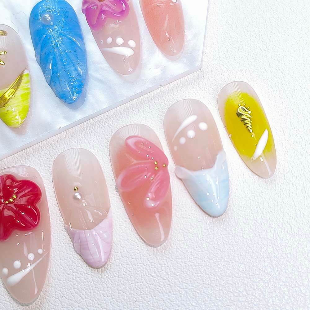 Beauty Art Garden Press On Nails Bloom Odyssey 149