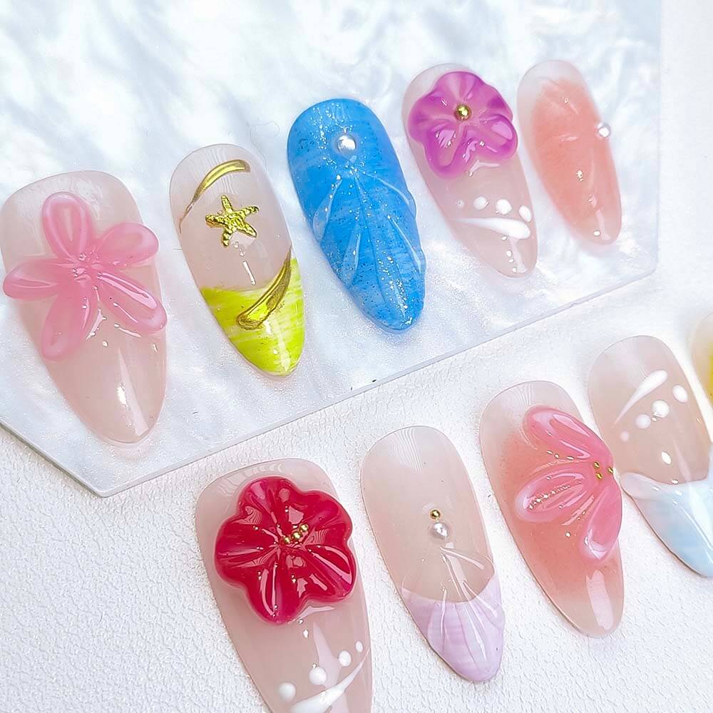 Beauty Art Garden Press On Nails Bloom Odyssey 149