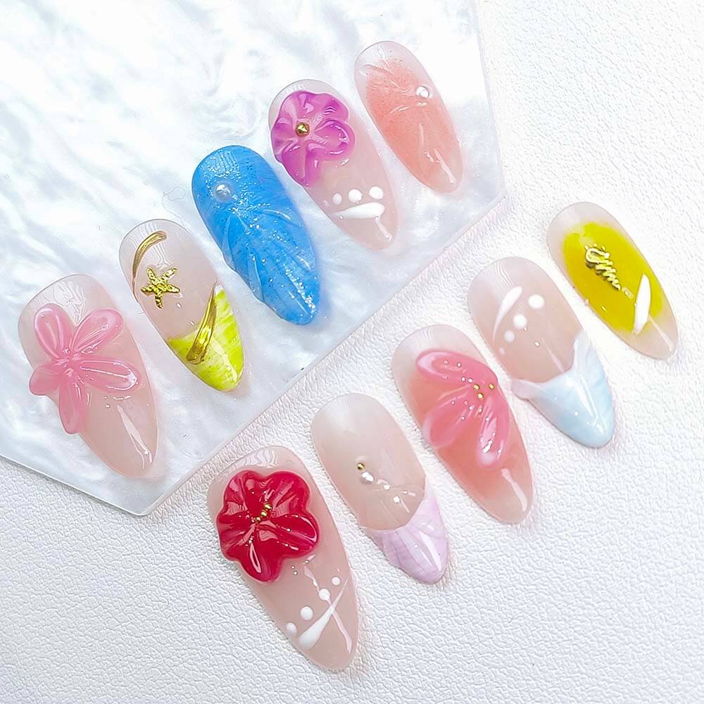 Beauty Art Garden Press On Nails Bloom Odyssey 149