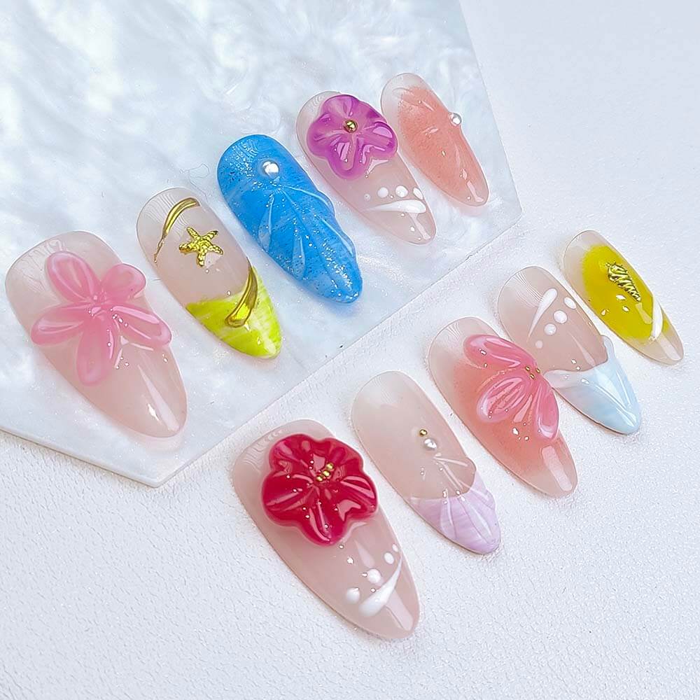 Beauty Art Garden Press On Nails Bloom Odyssey 149
