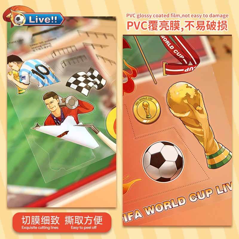 Box Adventure DIY 3D Scene Stickers 2 Cute Scenes(L)