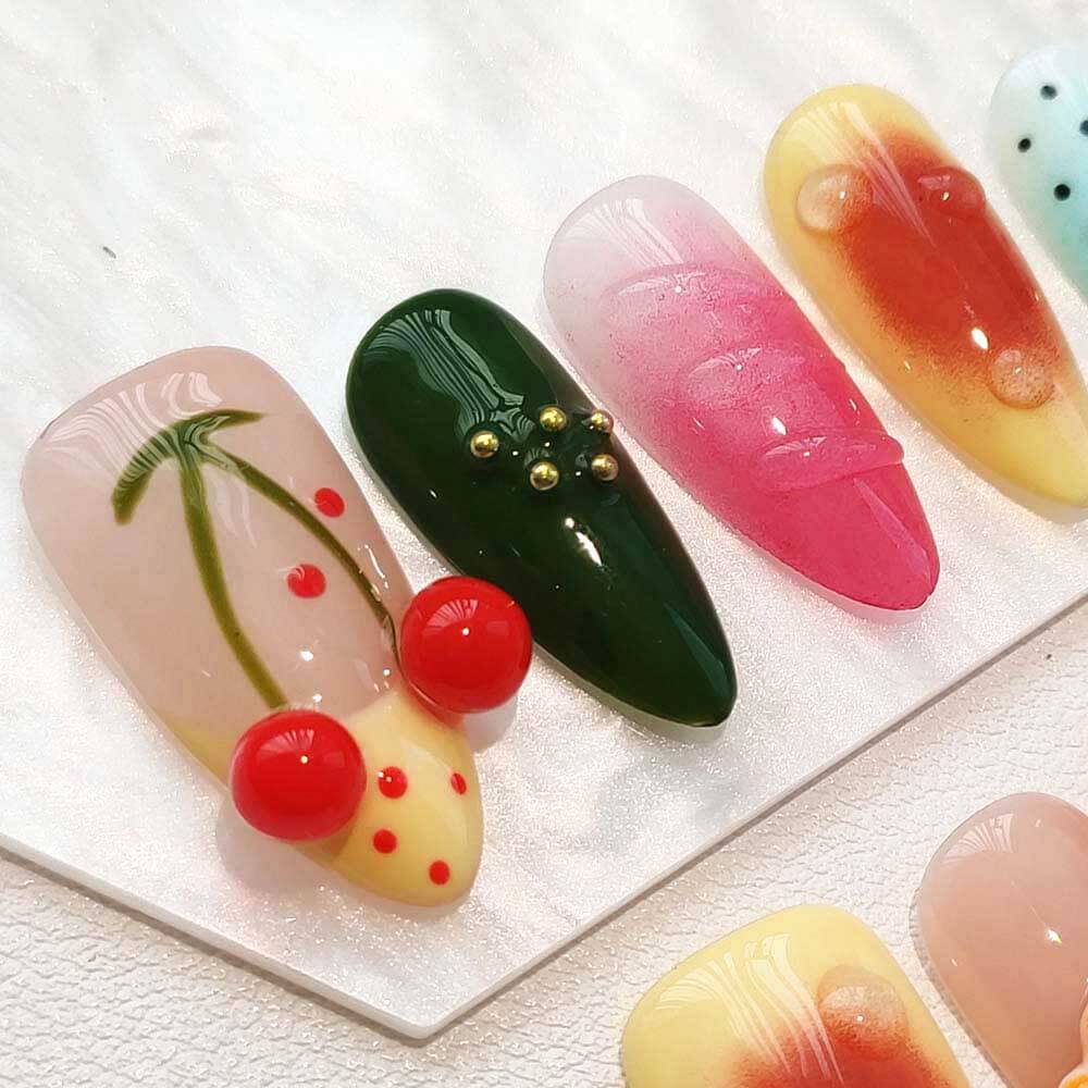 Art Garden Press On Nails Cheeky Blossoms 82