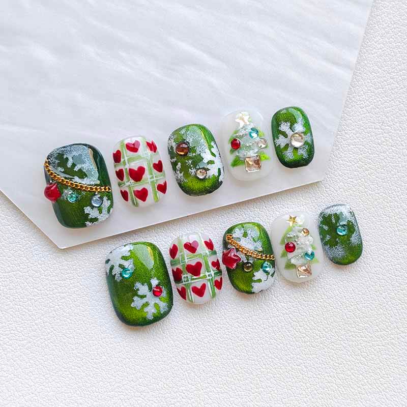 Beauty Art Garden Press On Nail Christmas Stardream 220