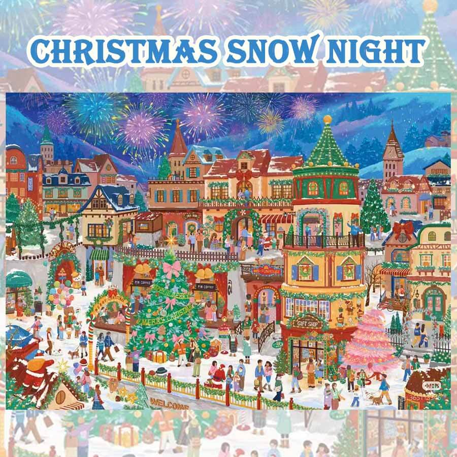 Christmas Tales DIY 3D Scene Stickers 2 Cute Scenes(xL)