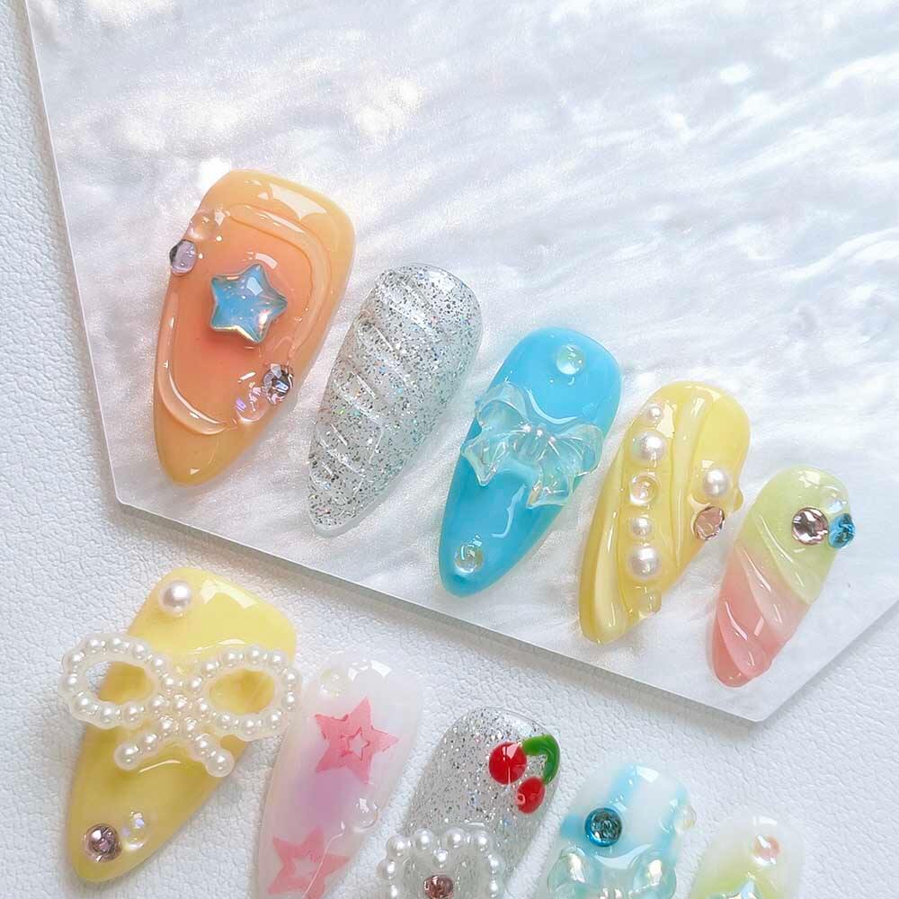 Beauty Art Garden Press On Nails Cosmic Cherry 101