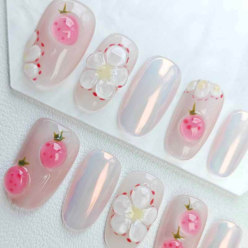 Beauty Art Garden Press On Crystal Berry Whip 199