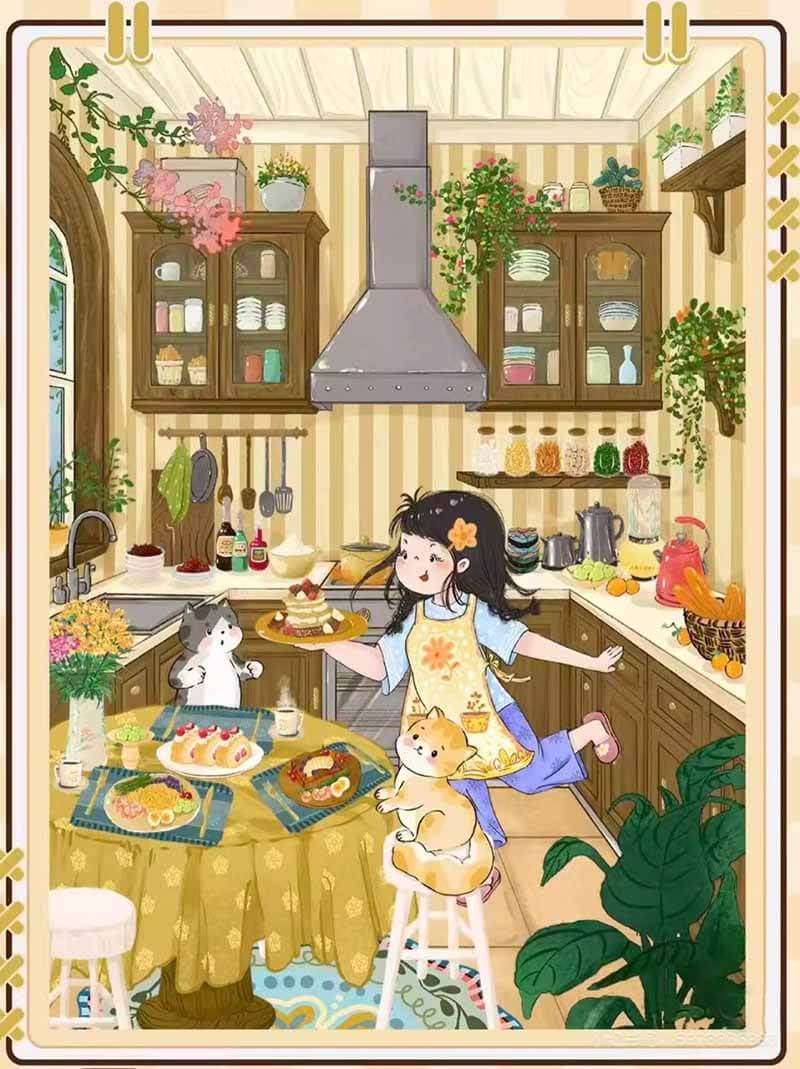 Cute Corner DIY 3D Scene Stickers Cute Scenes(S)