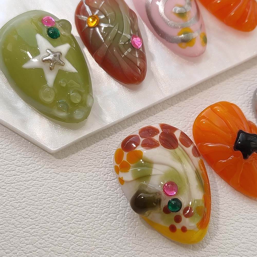 Beauty Art Garden Press On Nails Deep Sea Dream 56