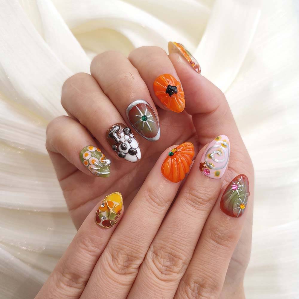 Beauty Art Garden Press On Nails Deep Sea Dream 56