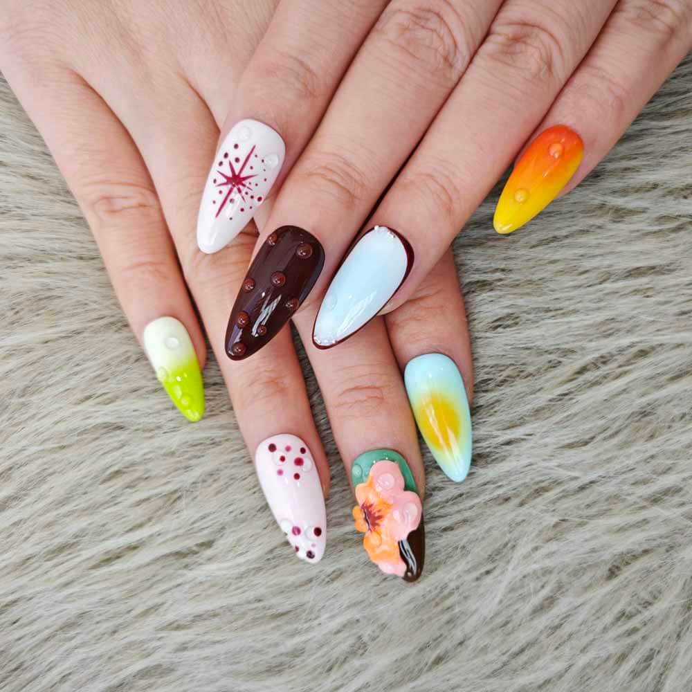 Art Garden Press On Nails Twilight Garden 31