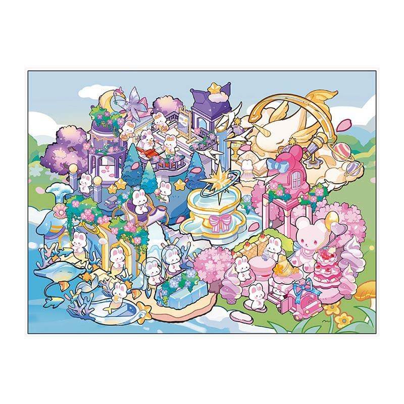 Fantasy Bliss Chronicles DIY 3D Scene Stickers Lovely 2 Miniature Scenes(L)