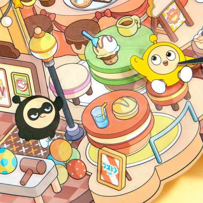 Funfair Dream DIY 3D Scene Stickers 4 Cute Scenes(L)