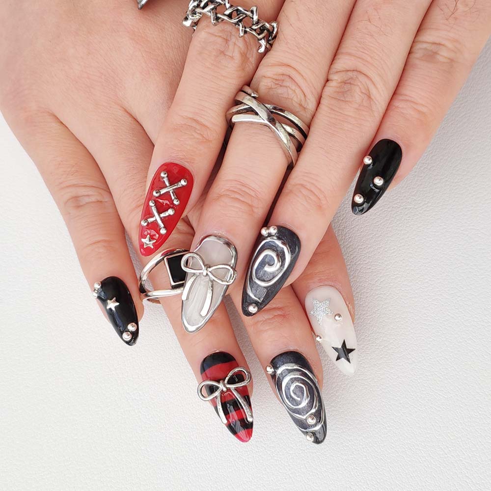 Art Garden Press On Nails Galactic Melody 194