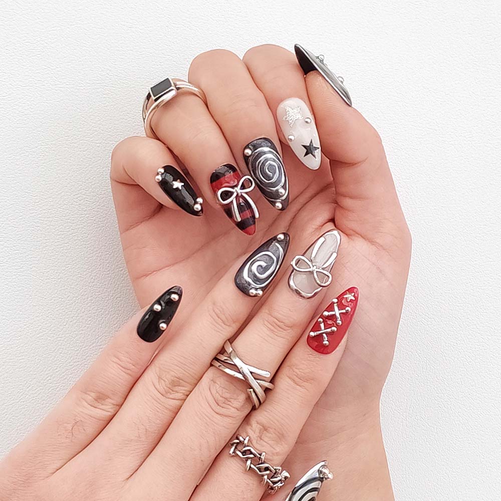 Art Garden Press On Nails Galactic Melody 194