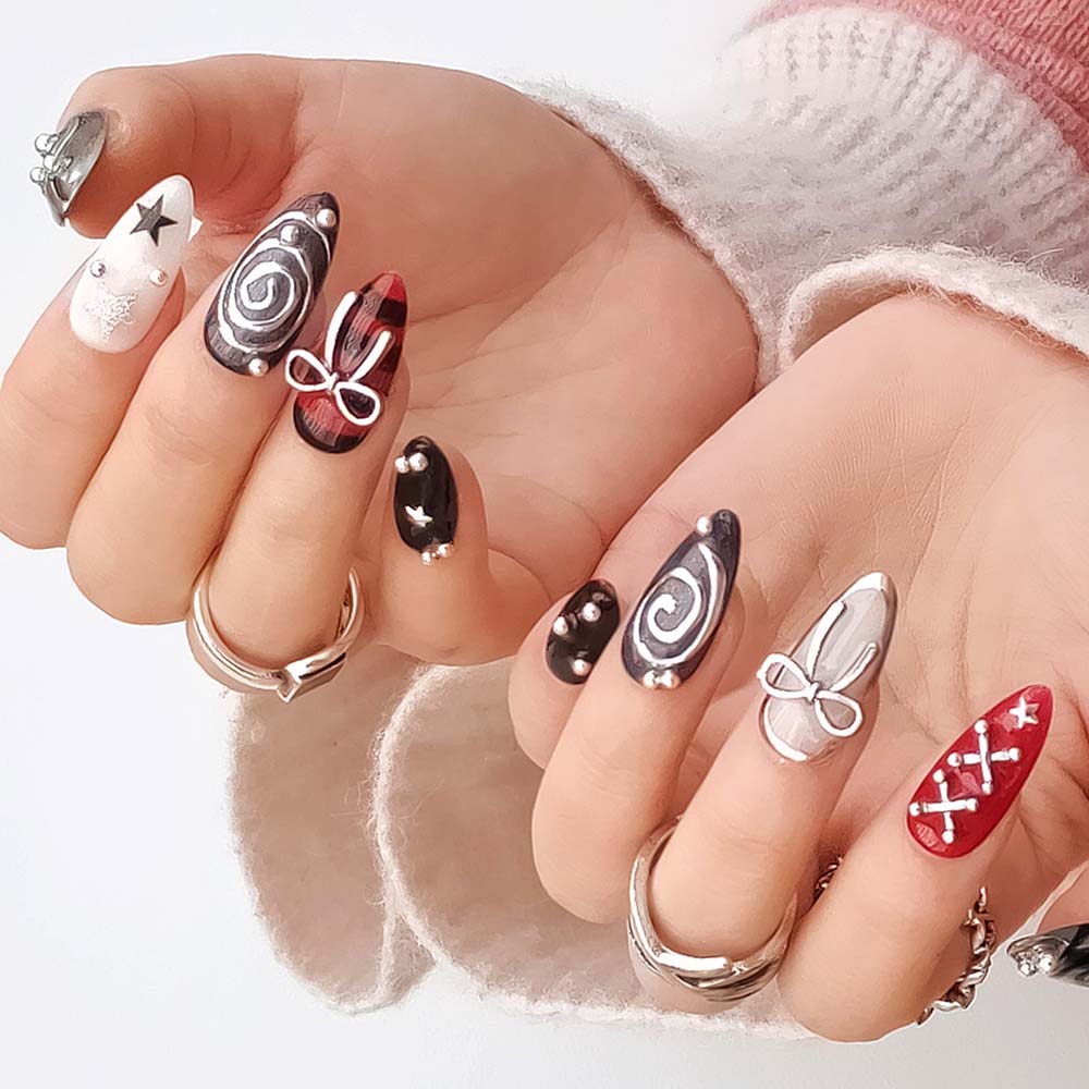 Art Garden Press On Nails Galactic Melody 194