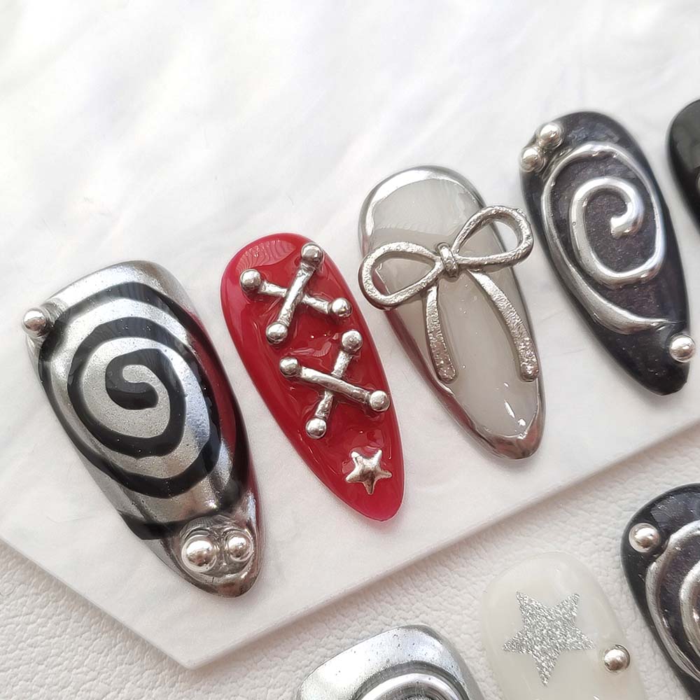 Art Garden Press On Nails Galactic Melody 194