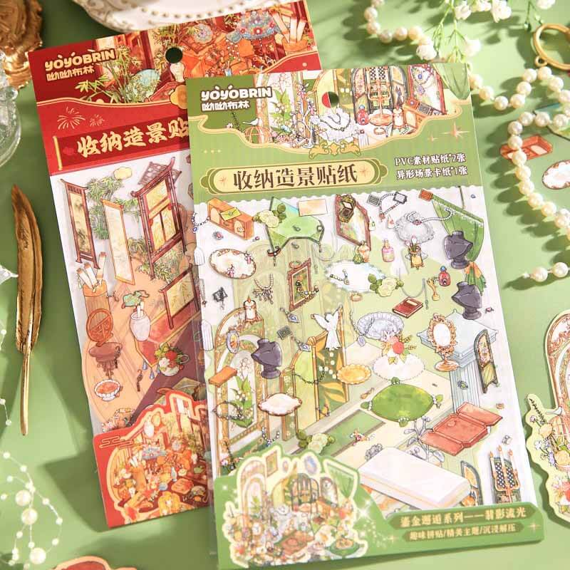 Gallery of Whispers DIY 3D Scene Stickers 4 Cute Miniature Scenes