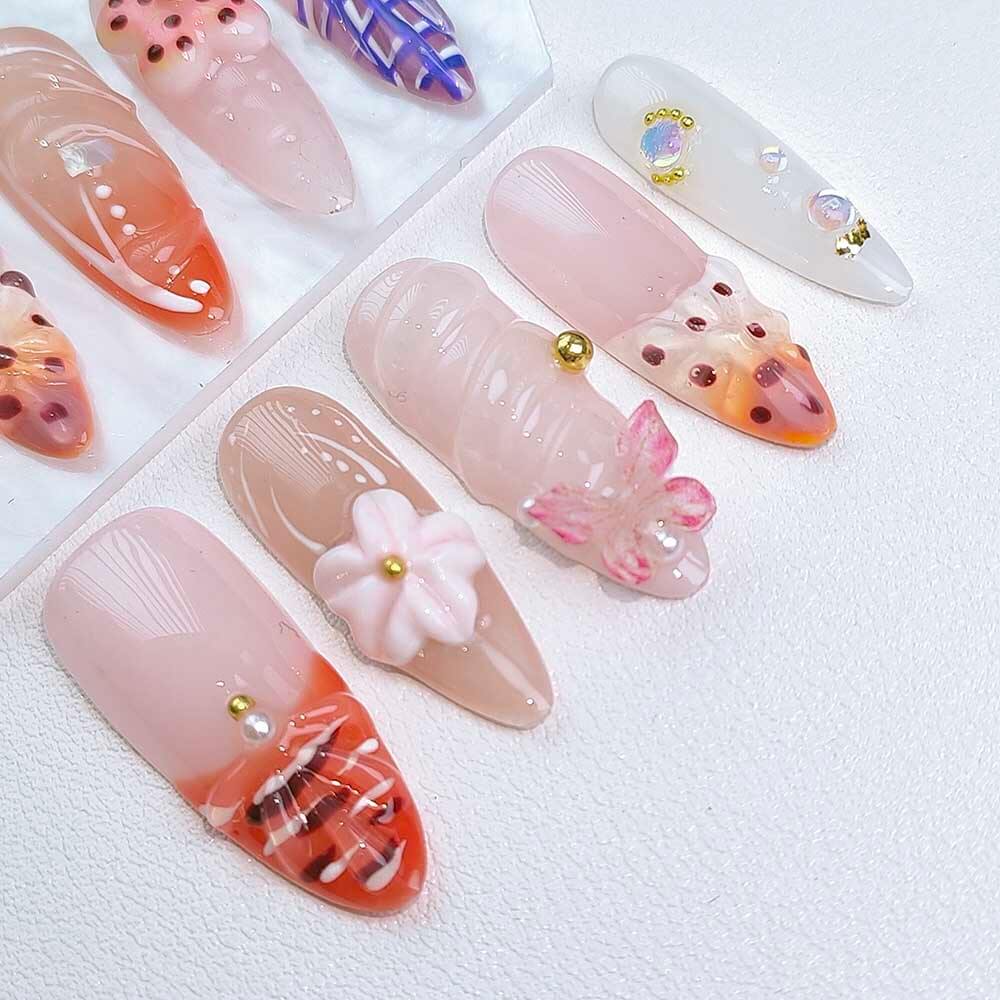Beauty Art Garden Press On Nails Garden Waltz 193
