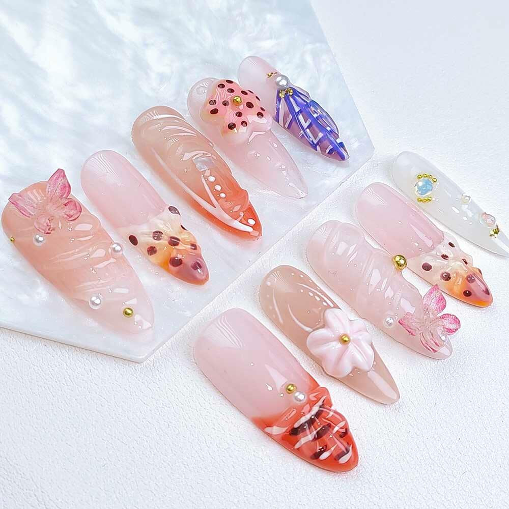 Beauty Art Garden Press On Nails Garden Waltz 193
