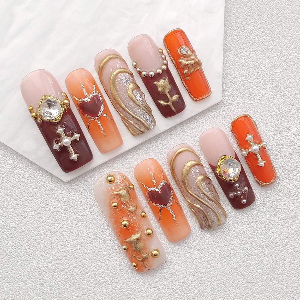 Art Garden Press On Nails Gemstone Dream 195