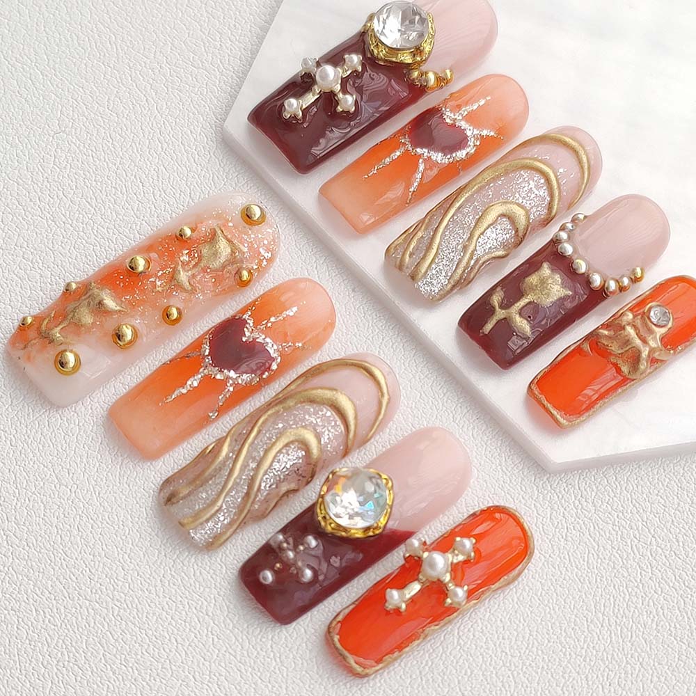 Art Garden Press On Nails Gemstone Dream 195