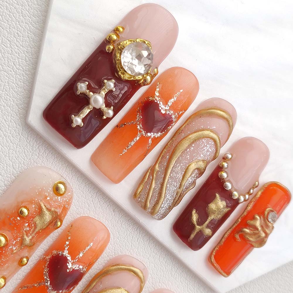 Art Garden Press On Nails Gemstone Dream 195