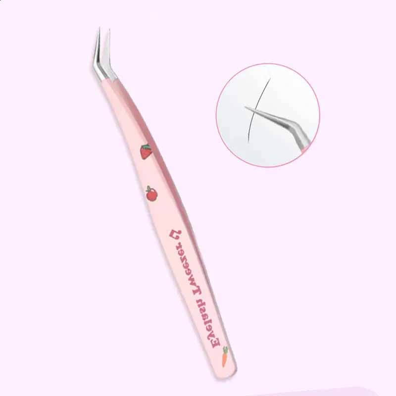 Tool Tweezers Cute Pink Strawberry